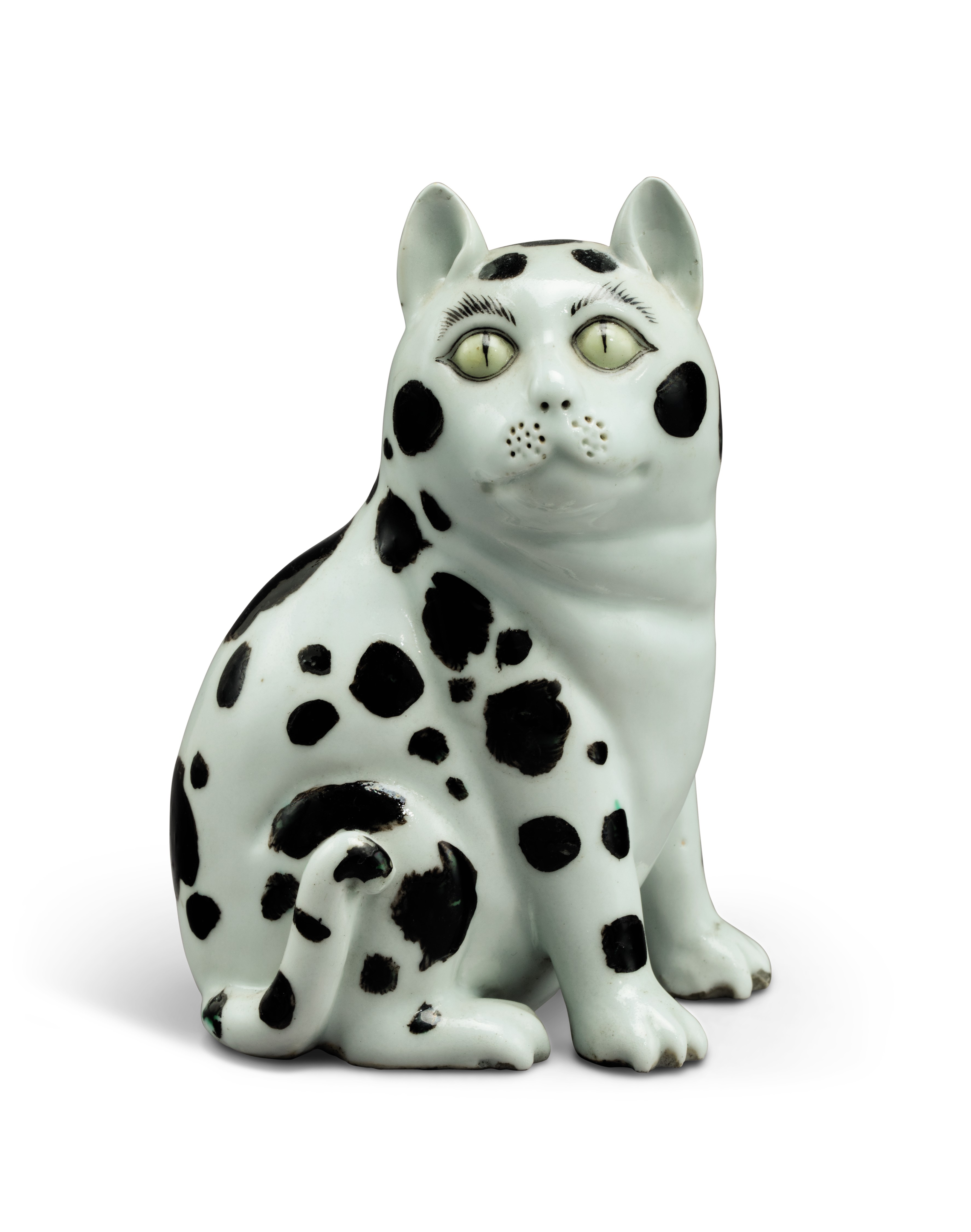 chinese porcelain cat